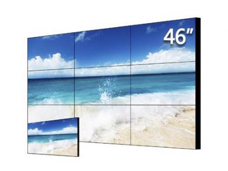 46寸3.5mm拼縫LED標量液晶拼接單元